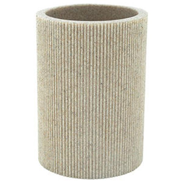 Pahar pentru periuțe de dinți Tendance Natural Rasina de poliester/ Beige/ Pe masă photo 1 Pahar pentru periuțe de dinți Tendance Natural Rasina de poliester/ Beige/ Pe masă photo 1