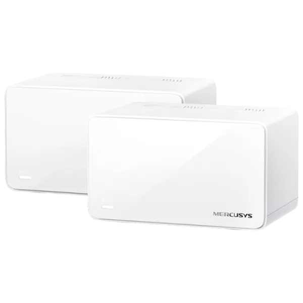 Wi-Fi Router Mercusys Halo H90X(2-pack) 1148 Mbit/ s/ 4804 Mbit/ s/ White photo 1