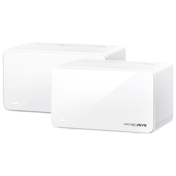 Wi-Fi Router Mercusys Halo H90X(2-pack) 1148 Mbit/ s/ 4804 Mbit/ s/ White photo 1