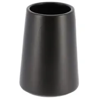 Pahar pentru periuțe de dinți Tendance Solid Ceramică/ Black/ Pe masă