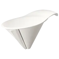 Нож для фигурной нарезки овощей Fackelmann 22875 Нержавеющая сталь/ Белый