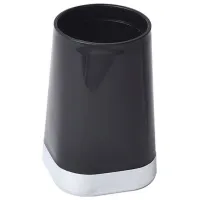 Pahar pentru periuțe de dinți Tendance 43655 Polipropilenă/ Black/ Pe masă