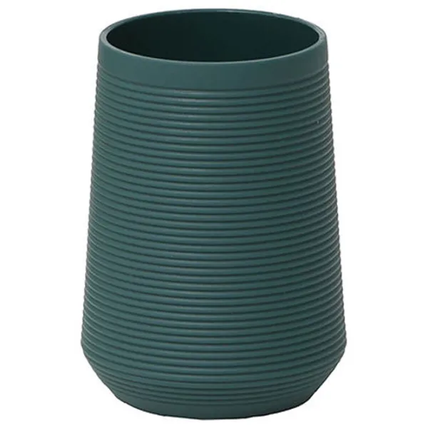 Pahar pentru periuțe de dinți Tendance Horizontal striations Plastic/ Green/ Pe masă photo 1 Pahar pentru periuțe de dinți Tendance Horizontal striations Plastic/ Green/ Pe masă photo 1
