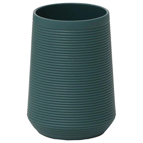 Pahar pentru periuțe de dinți Tendance Horizontal striations Plastic/ Green/ Pe masă photo 1 Pahar pentru periuțe de dinți Tendance Horizontal striations Plastic/ Green/ Pe masă photo 1