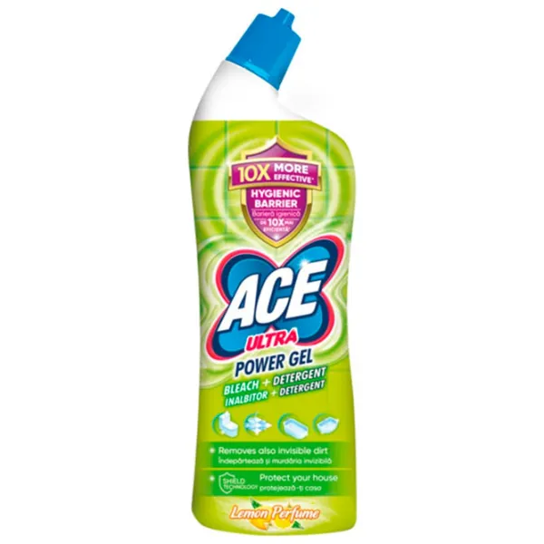 Înălbitor Ace Ultra Power Gel 383746 Gel/ pentru degresare photo 1 Înălbitor Ace Ultra Power Gel 383746 Gel/ pentru degresare photo 1
