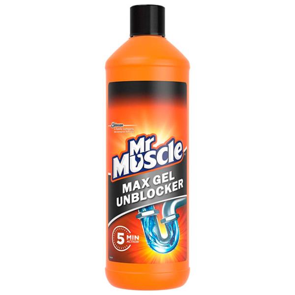 Soluție Mr. Muscle Drain Gel 5000204808537 Lichid/ pentru eliminarea blocajelor photo 1