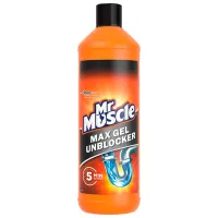 Soluție Mr. Muscle Drain Gel 5000204808537 Lichid/ pentru eliminarea blocajelor