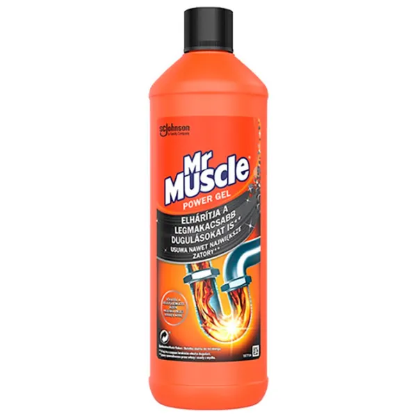 Soluție Mr. Muscle Kitchen Drain Gel 115605184165 Lichid/ pentru eliminarea blocajelor photo 1