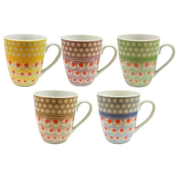 Cană Tognana Iris 330 ml/ Ceramică/ Multicolor photo 1