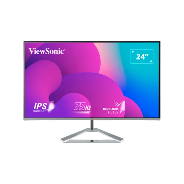 Монитор Viewsonic VX2476-SMH 23.8" Full HD 60 Гц/ 4 мс/ Черный photo 1