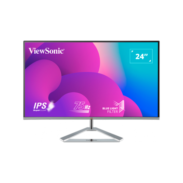 Монитор Viewsonic VX2476-SMH 23.8" Full HD 60 Гц/ 4 мс/ Черный photo 1