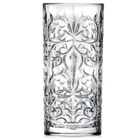 Set de pahare RCR Tattoo 0.37l / Cristal / Transparent