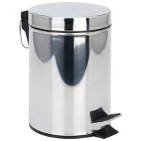 Coș de gunoi Bathroom Solutions 26477 3 l/ Oțel/ Silver