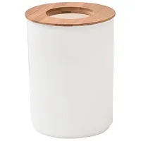 Coș de gunoi Tendance Kanta 5 l/ Bambus/ White