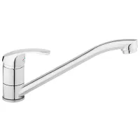 Baterie pentru bucătărie Ferro Basic BBC4 Mono comandă/ pivotantă/ Alamă/ Crom