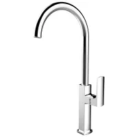 Смеситель для кухни Creavit Slope SP8502 Однорычажный/ поворотный/ Латунь/ Хром