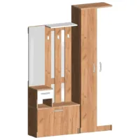 Комплект для прихожей ML-Mobila МЛ-4 бар 3 ДСП/ White