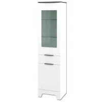 Шкаф Линейный Neman Verona MN-128-07 51 x 45см x 200 / ЛДСП / Белый