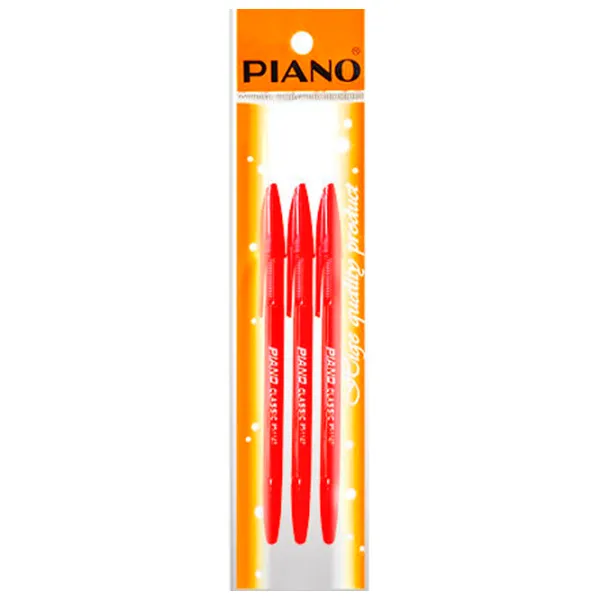Set pixuri cu bila Piano PT-1147B Cantitatea în set - 3 photo 1 Set pixuri cu bila Piano PT-1147B Cantitatea în set - 3 photo 1