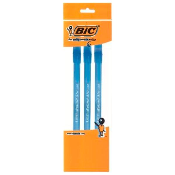 Set pixuri cu bila BIC Round Stic Cantitatea în set - 3 photo 1 Set pixuri cu bila BIC Round Stic Cantitatea în set - 3 photo 1