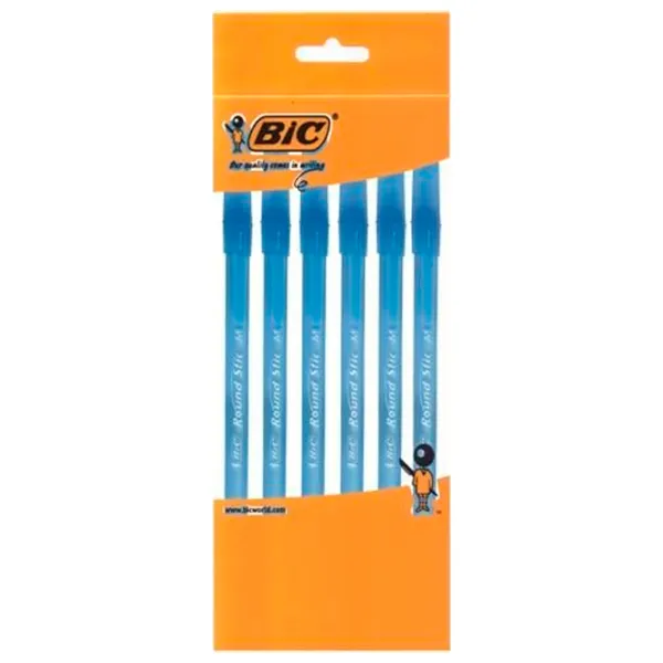 Set pixuri cu bila BIC Round Stic Cantitatea în set - 6 photo 1