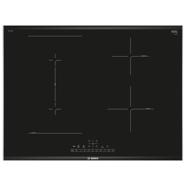 Plită încorporabilă cu inducție Bosch PVS775FB5E Vitroceramică/ Black photo 1