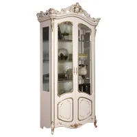 Витрина для гостиной Slonimmebel Eliza 9 2D ДСП/ White