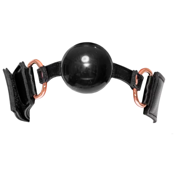 Кляп Bad Kitty Gag Cuffs Черный photo 1