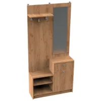 Шкаф для прихожей ML-Mobila ML-3 ДСП/ Дуб Сонома