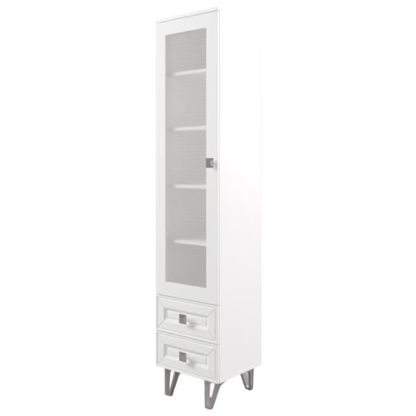Dulap cu vitrină ML-Mobila Mira 6 PAL/ White photo 1