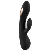 Вибратор XOUXOU E-Stim Rabbit Черный