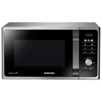 Микроволновая печь Samsung MG23F301TAS/ OL Отдельно стоящий/ 800 Вт/ Серебристый