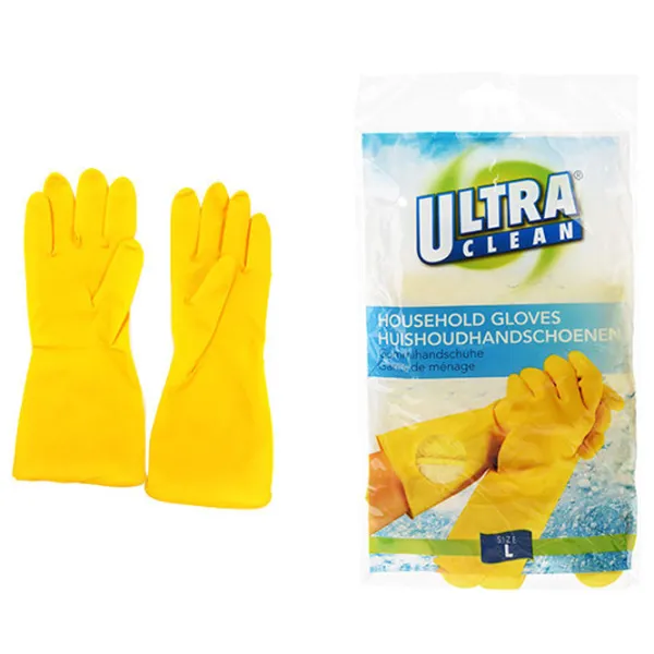 Mănuși Ultra Clean 46957 Cauciuc/ Yellow photo 1