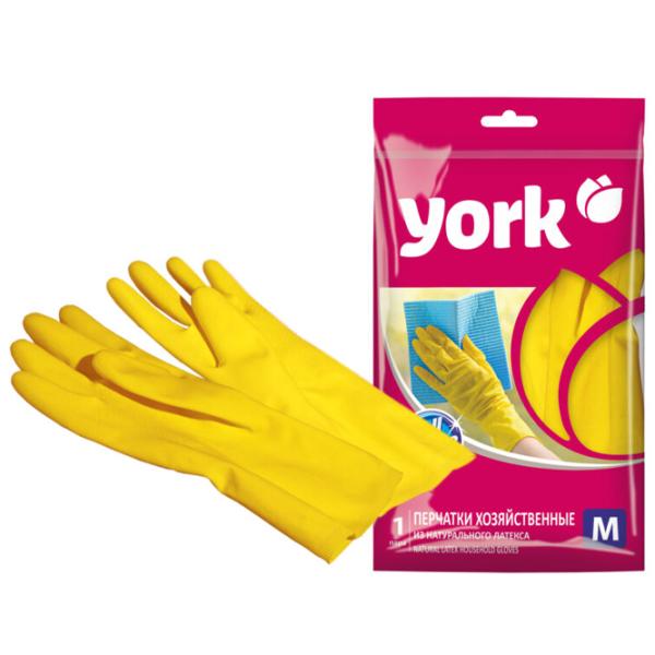 Mănuși York 092020 Latex/ Yellow photo 1