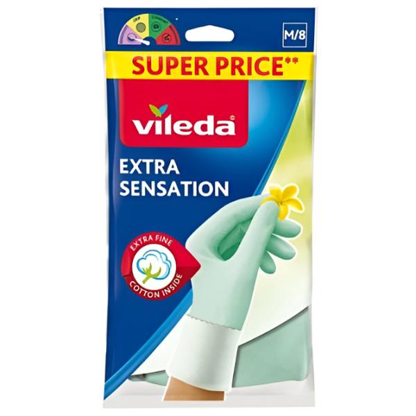 Mănuși Vileda Extra Sensation Cauciuc/ Green photo 1