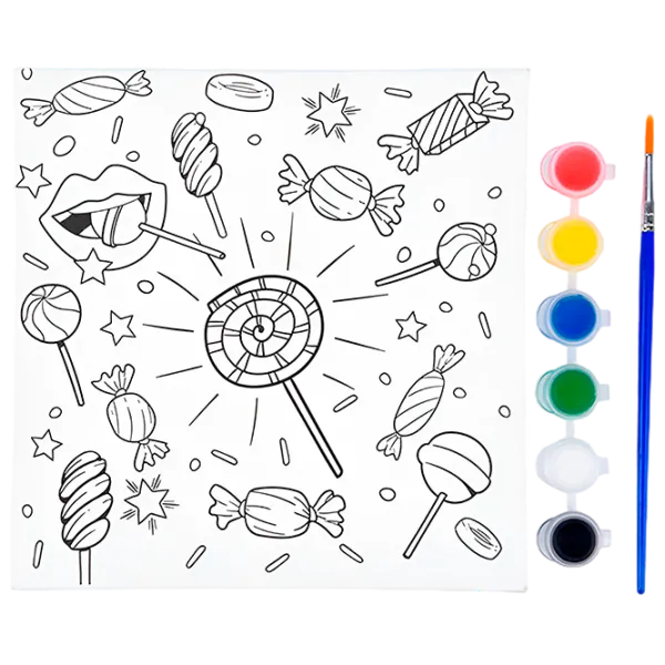 Set de creație WriteWell Painting Set 16208 3+/ Multicolor Multicolor photo 1 Set de creație WriteWell Painting Set 16208 3+/ Multicolor Multicolor photo 1