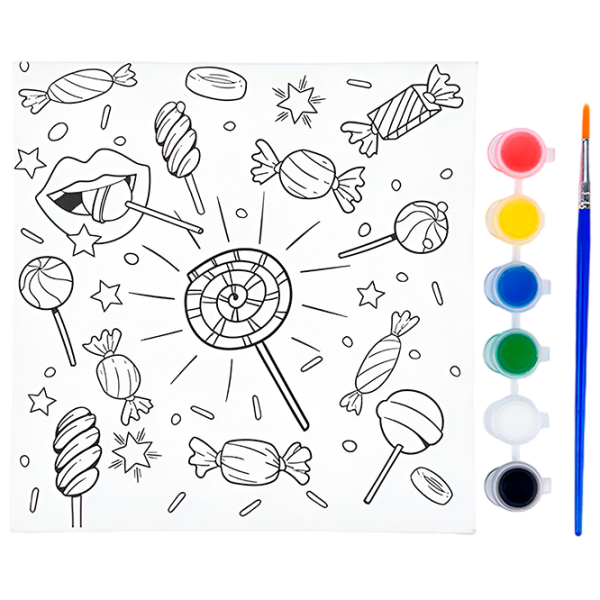 Set de creație WriteWell Painting Set 16208 3+/ Multicolor Multicolor photo 1 Set de creație WriteWell Painting Set 16208 3+/ Multicolor Multicolor photo 1