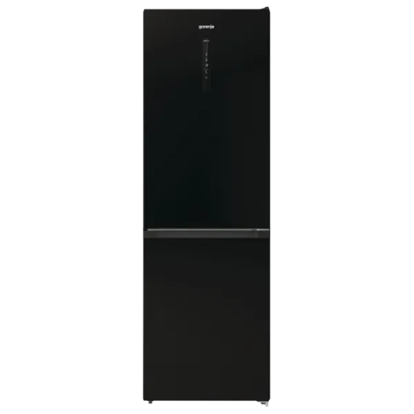 Frigider Gorenje NRK6192ABK4 cu congelator jos 300 l / 185 cm / Black photo 1
