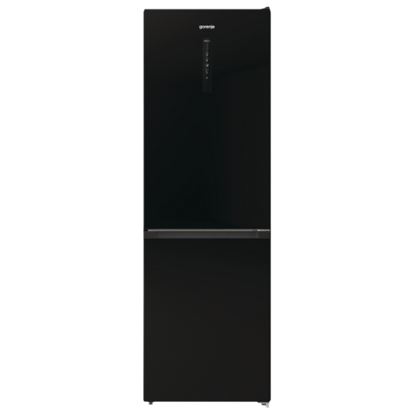 Frigider Gorenje NRK6192ABK4 cu congelator jos 300 l / 185 cm / Black photo 1