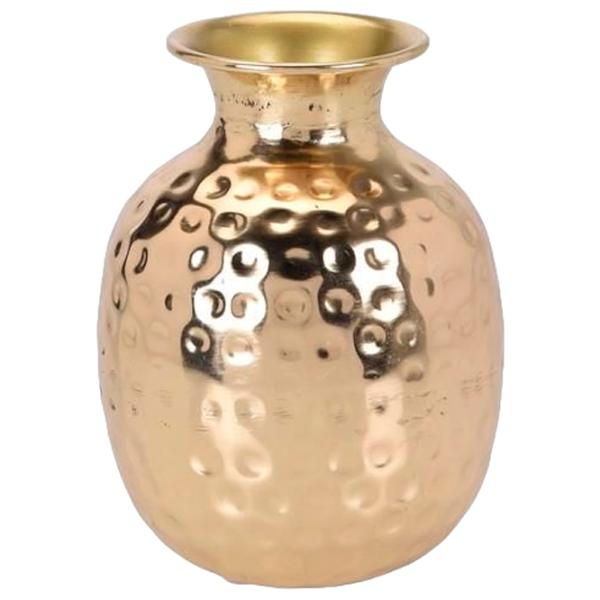 Vază Gold 42534 Metal/ Auriu photo 1