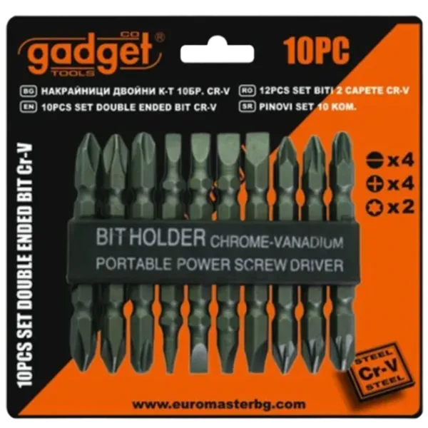 Набор бит Gadget 390507 Количество в наборе - 10 photo 1