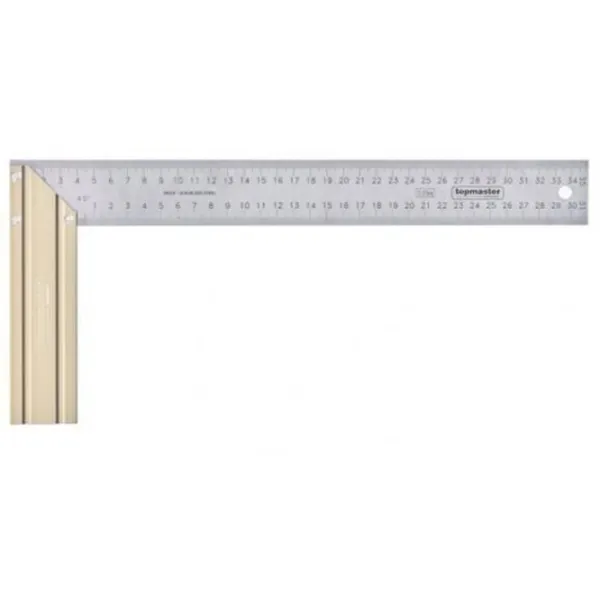 Echer Topmaster 281202 400 mm Dreptunghiular/ Aluminiu photo 1