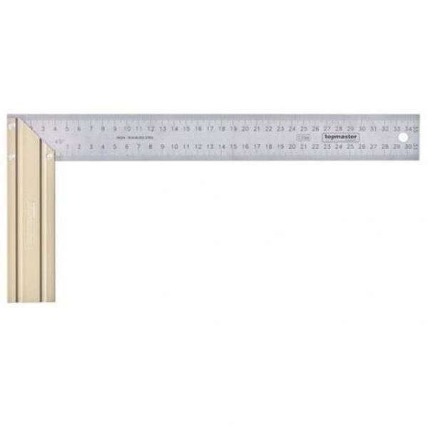 Echer Topmaster 281202 400 mm Dreptunghiular/ Aluminiu photo 1