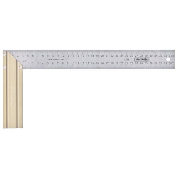 Echer Topmaster 281201 350 mm Dreptunghiular/ Aluminiu photo 1