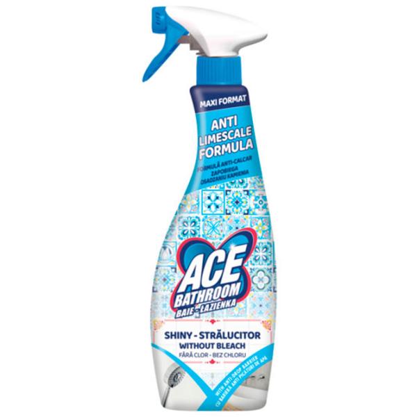 Soluție Ace Bathroom Lazienka 22230715 Spray/ pentru prevenirea depunerilor de calcar photo 1