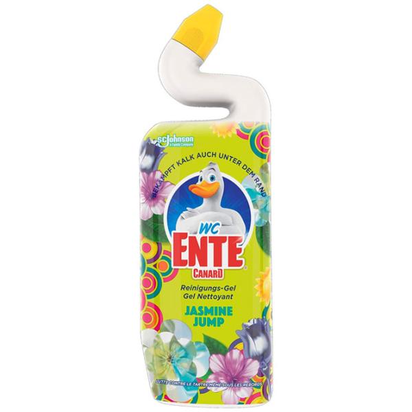 Soluție Duck WC Total Active Gel Jasmine Jump B08V7VBM2R Gel/ pentru prevenirea depunerilor de calcar photo 1