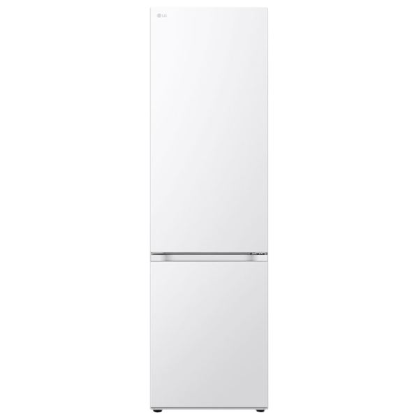 Frigider LG GBV5240DSW cu congelator jos 387 l / 203 cm / White photo 1