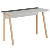 Офисный стол Showdeko Luton ДСП/ Белый