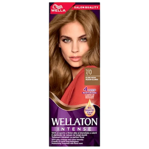 Краска для волос Wella Wellaton 1055788 Код цвета: 7/ 0, 110 мл photo 1 Краска для волос Wella Wellaton 1055788 Код цвета: 7/ 0, 110 мл photo 1