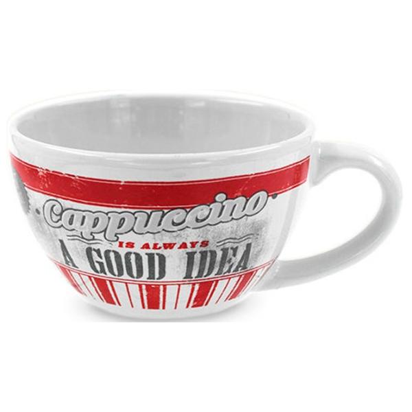 Ceașcă Tognana Domus 360 ml/ Ceramică/ Red photo 1 Ceașcă Tognana Domus 360 ml/ Ceramică/ Red photo 1